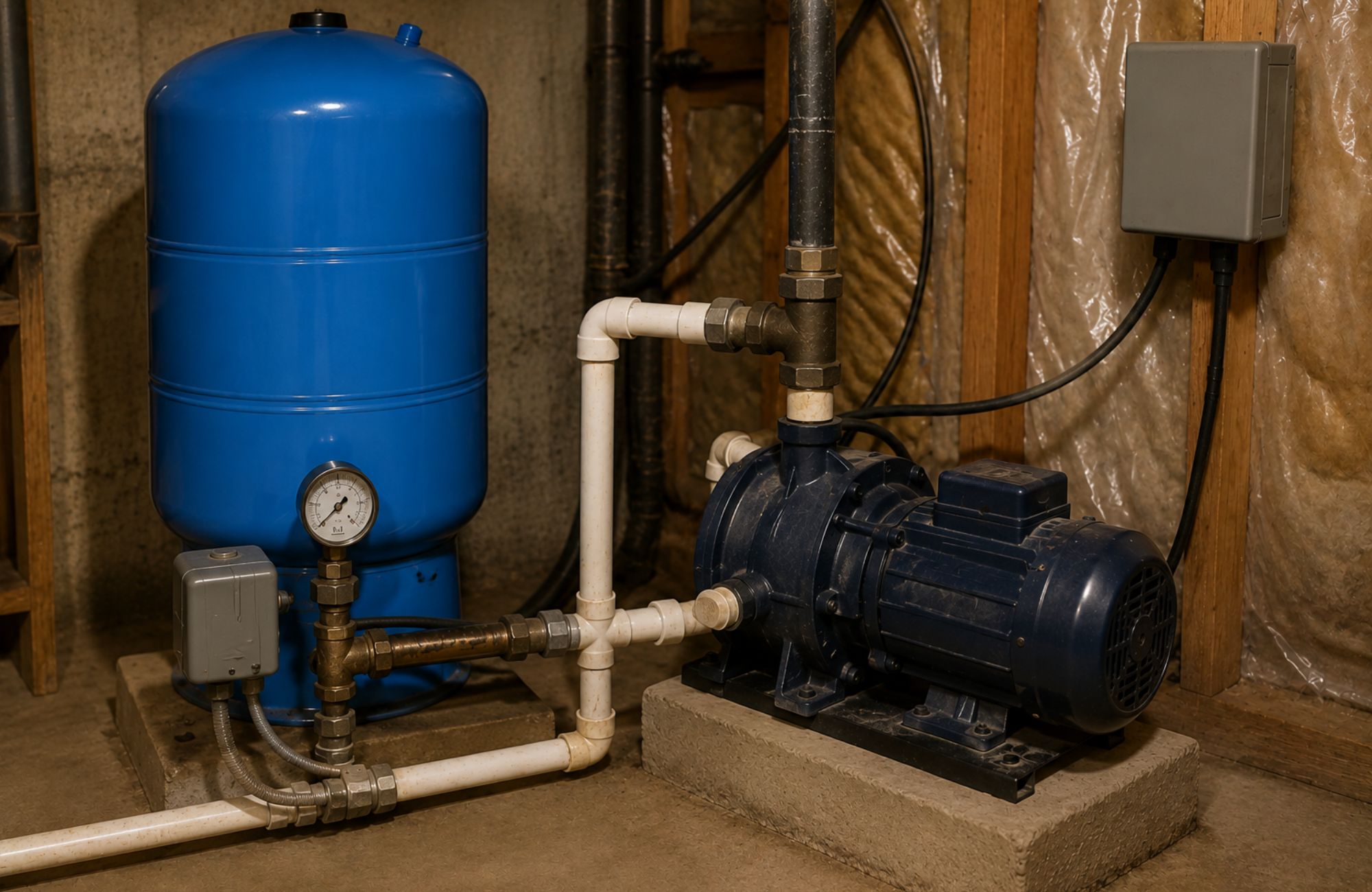 well pump humming but not pumping